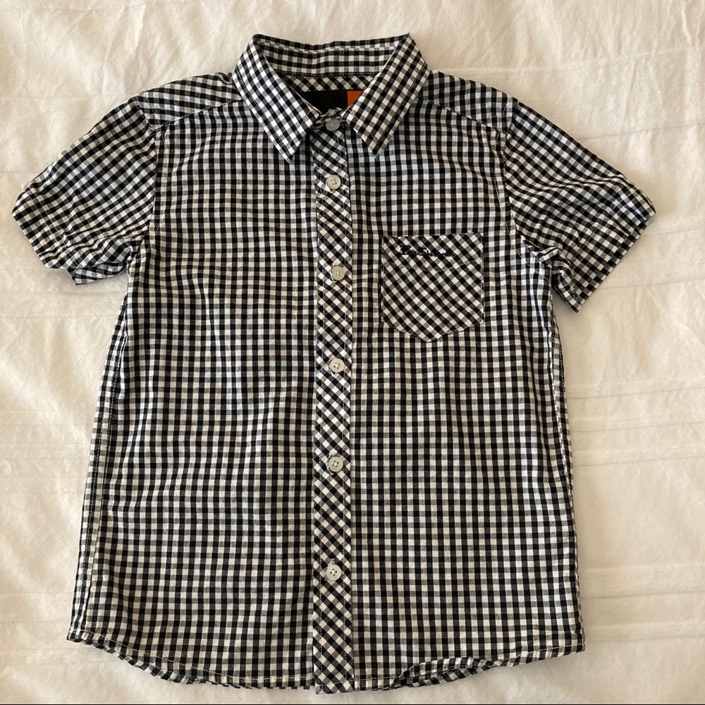 Ben Sherman boys short sleeve button down